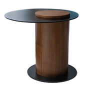 683 - 684 Walnut Coffee Table Set