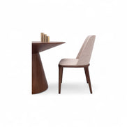 090 Round Dining Table Walnut