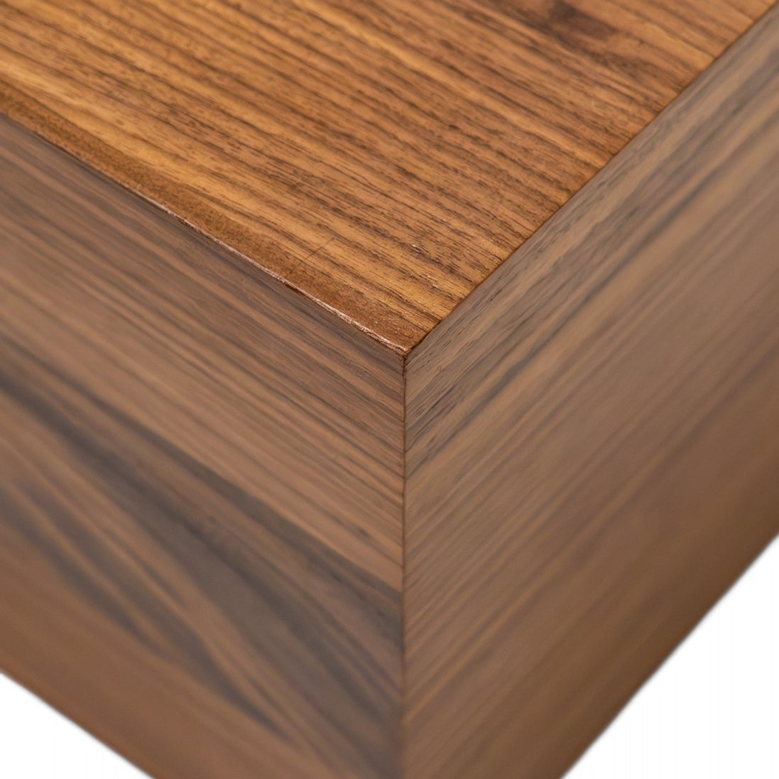 187 Walnut Travertine Coffee Table Set