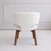 Ella Wood Swivel Dining Chair