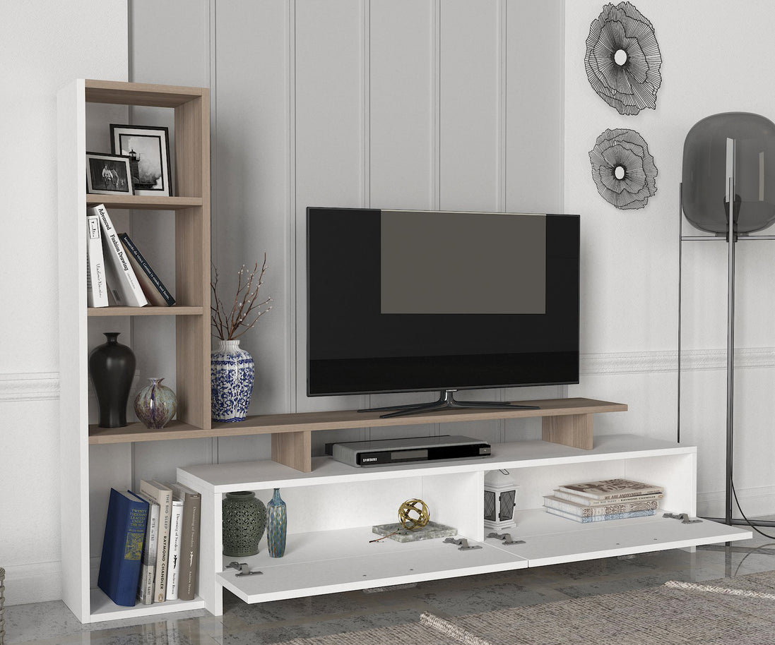 Siena TV Stand White