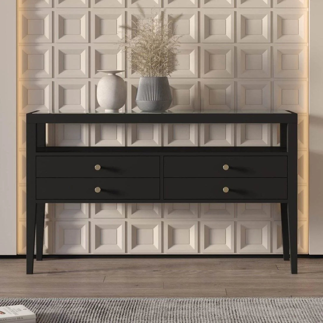 Lily Console Table Black 2450