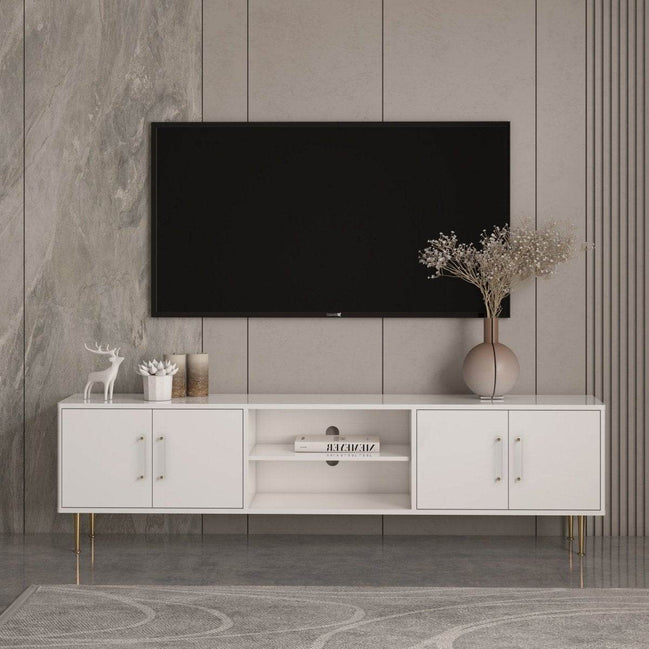Veylo Tv Unit White 200cm