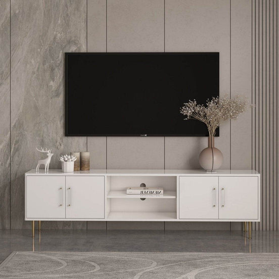 Veylo Tv Unit White 200cm
