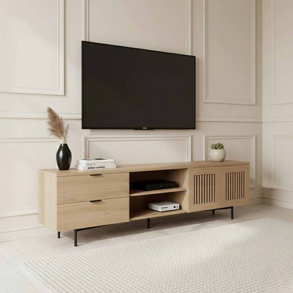 Kairo Tv Unit Oak 200cm