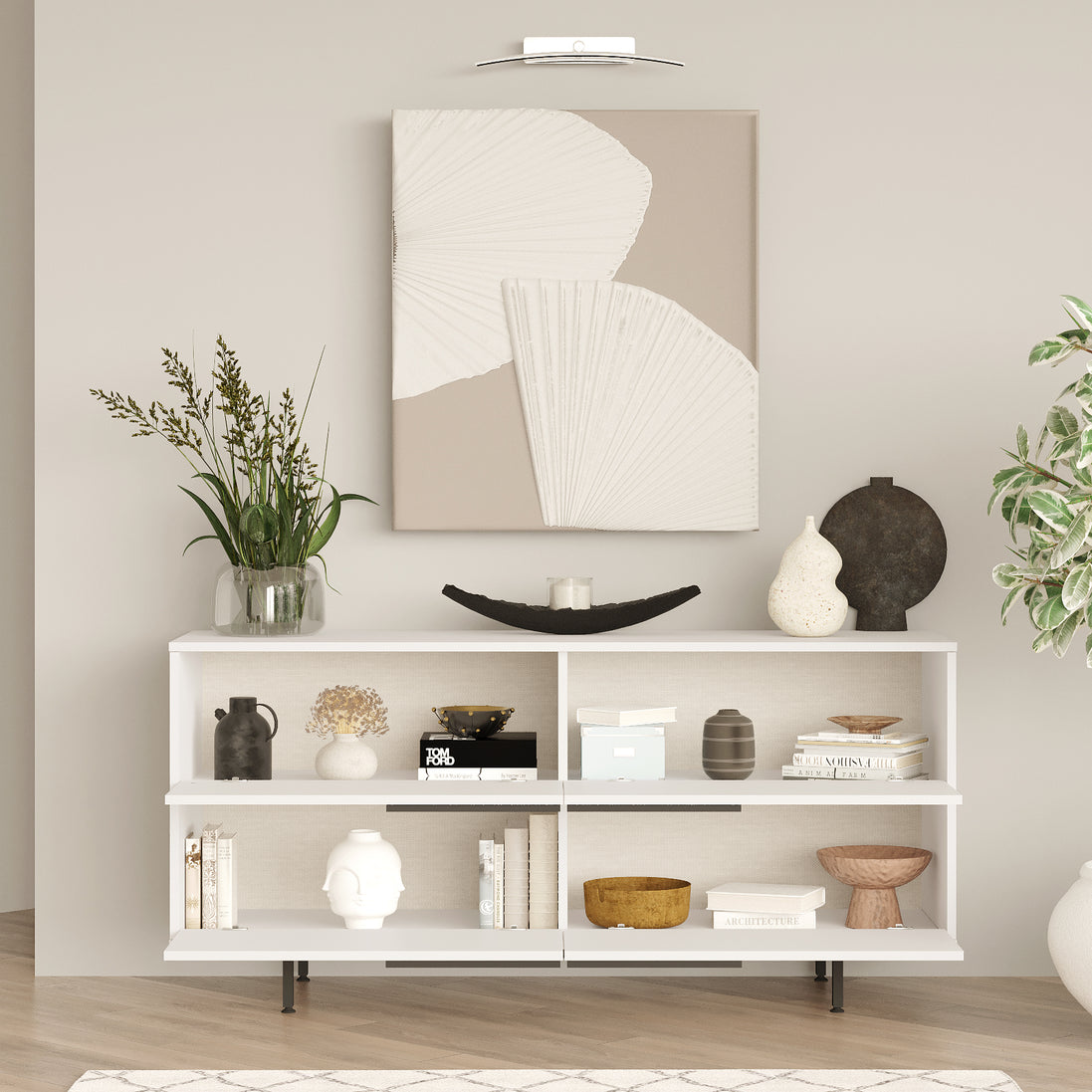 Wintermist Sideboard White