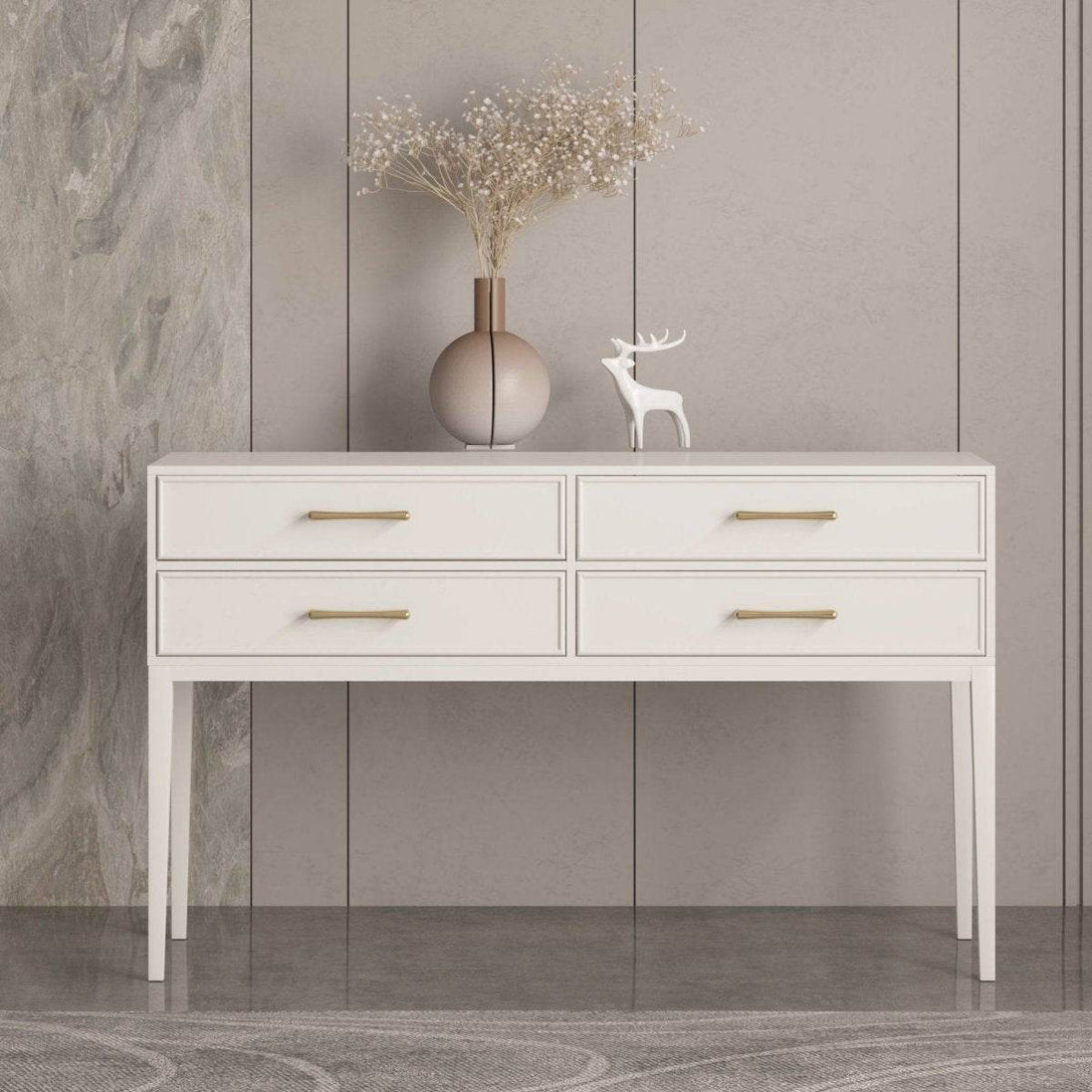 Kyra Console Table White