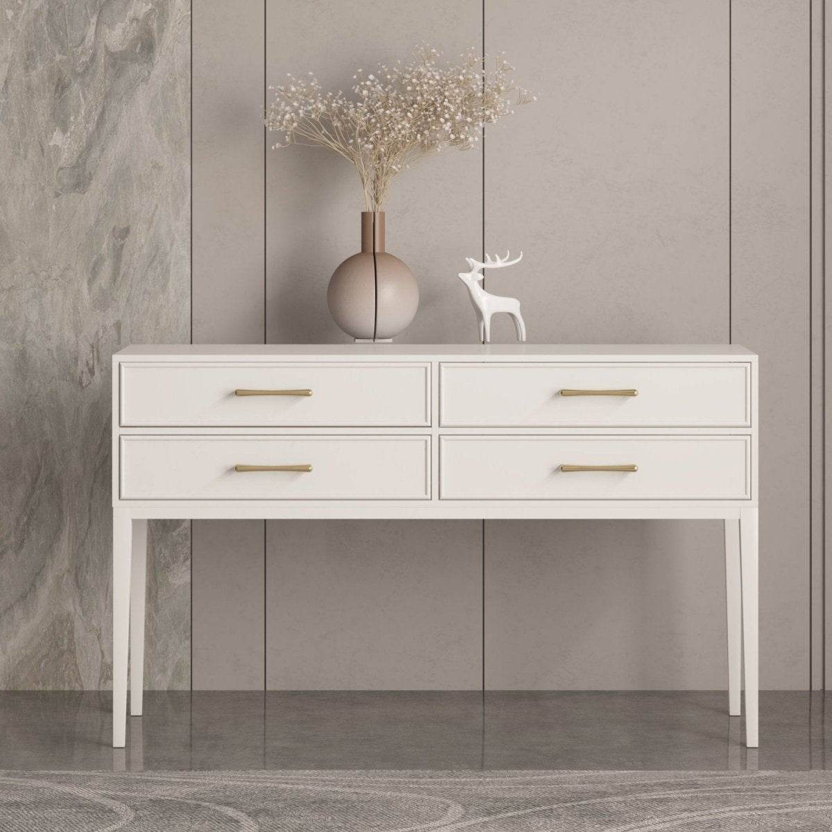 Kyra Console Table White