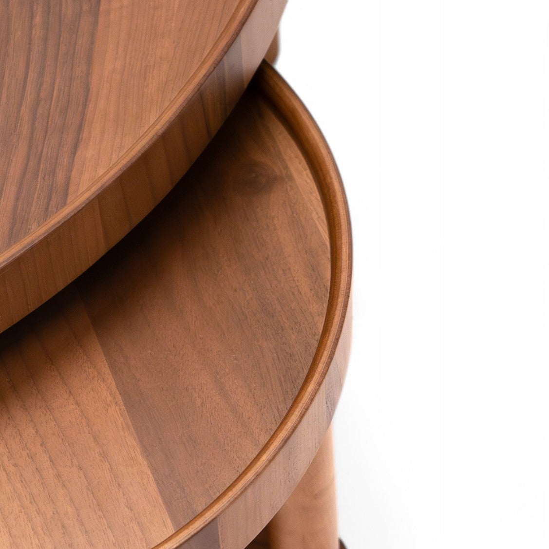 425 Walnut Coffee Table with 3 Side Tables
