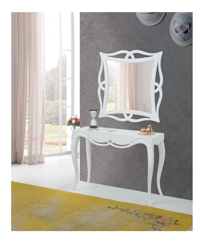 Clarita Console Table with Mirror