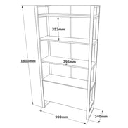 Solenne BookShelf Pine