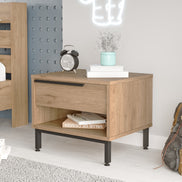 Nordic Wooden Bedside Table