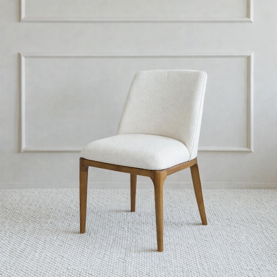 Valen Wood Dining Chair White