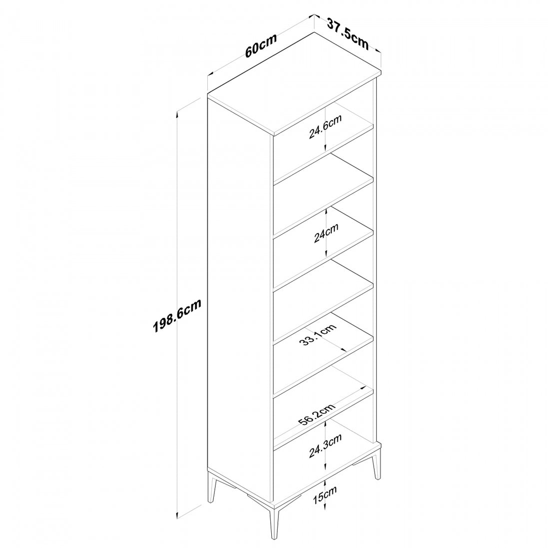 Harmony Tall Storage Cabinet