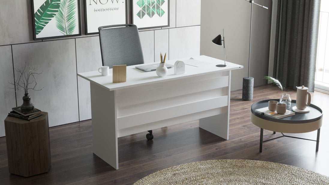 Valmere Office Desk White