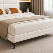 Whitehaven King Upholstered Bed 180x200