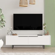 Frostveil TV Console White