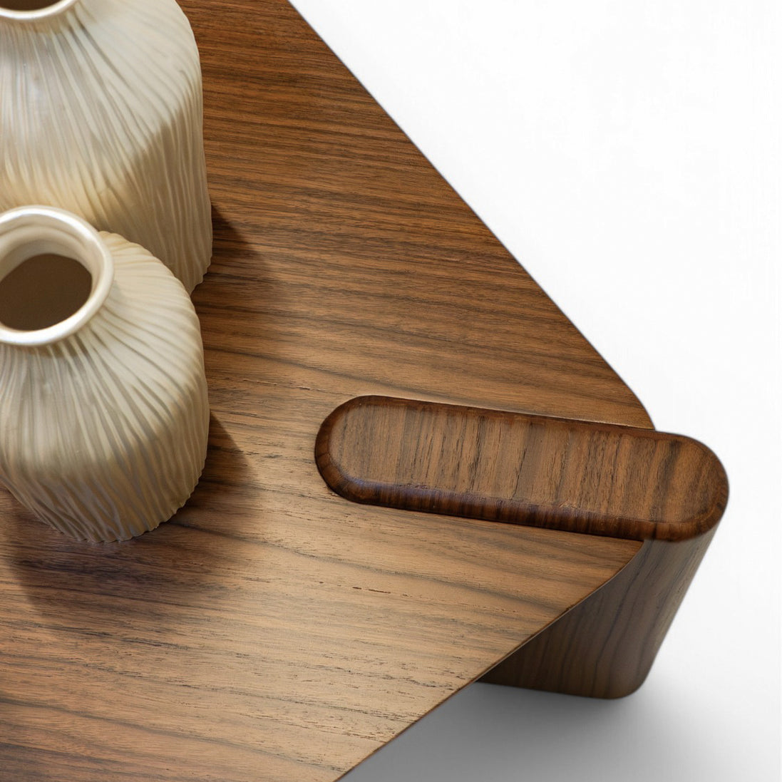 650 -  651 Coffee Table Set Walnut