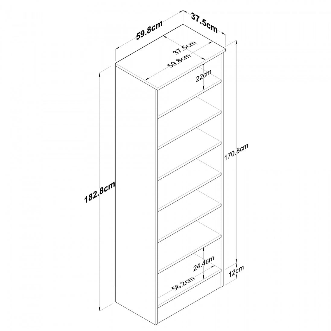 Elegance Tall Shoe Storage Cabinet