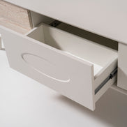 Discovery Tv Unit Cream Travertine 200cm