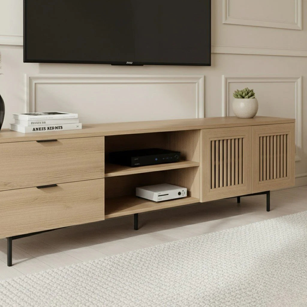 Kairo Tv Unit Oak 200cm