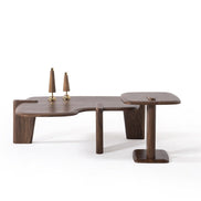Craft Coffee Table Set Walnut