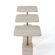 944 Travertine Nesting Tables
