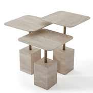 944 Travertine Nesting Tables