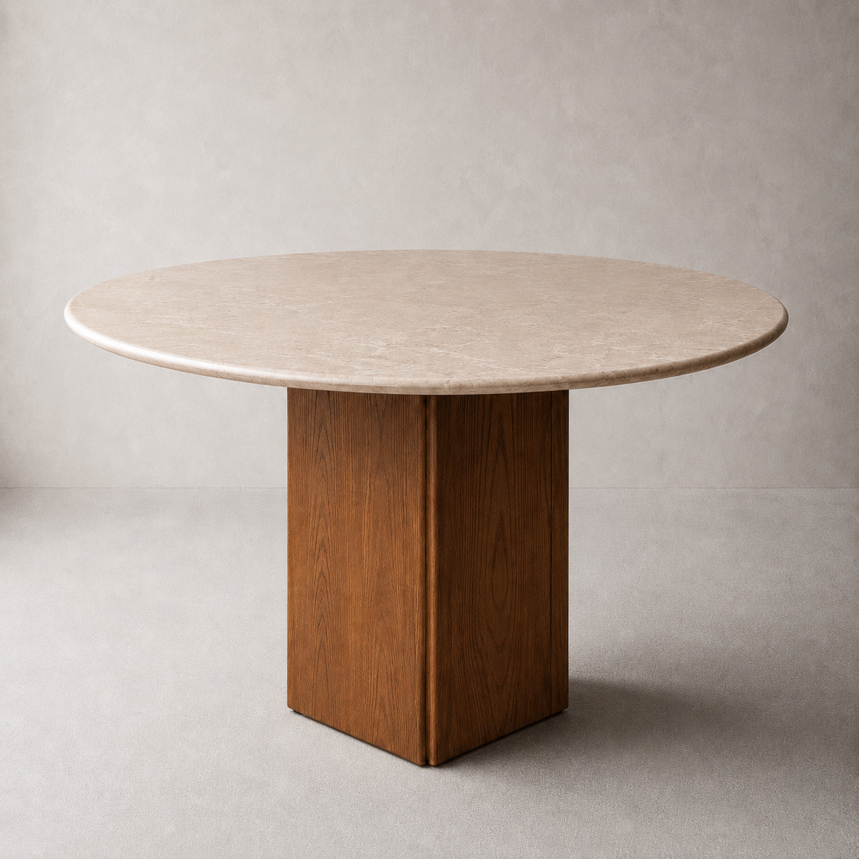 Valen Marble Dining Table Beige