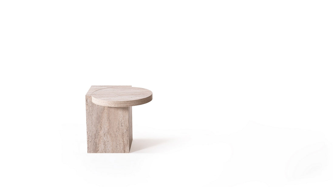 Supreme Travertine Coffee Table Set