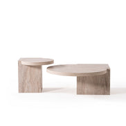 Supreme Travertine Coffee Table Set