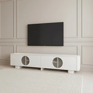 Elara Tv Unit White 200cm