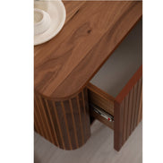 Asta Wooden Fire Tv Unit 200cm
