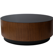 683 - 684 Walnut Coffee Table Set