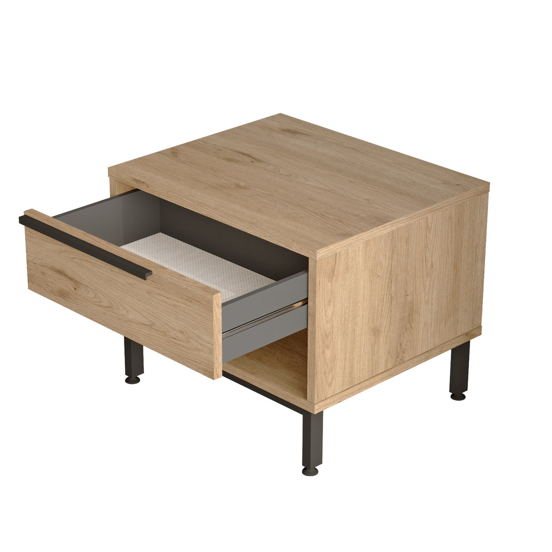 Nordic Wooden Bedside Table