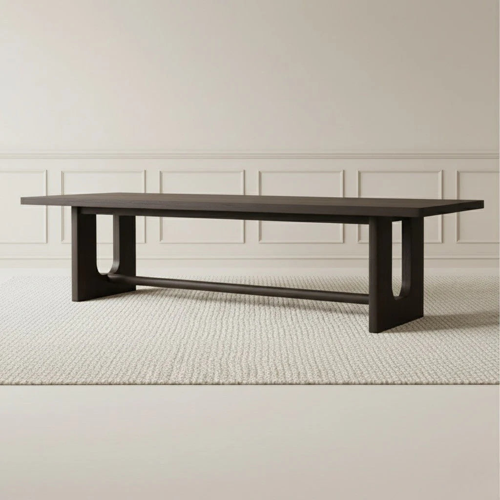 Tivano 6-Seater Dining Table Black