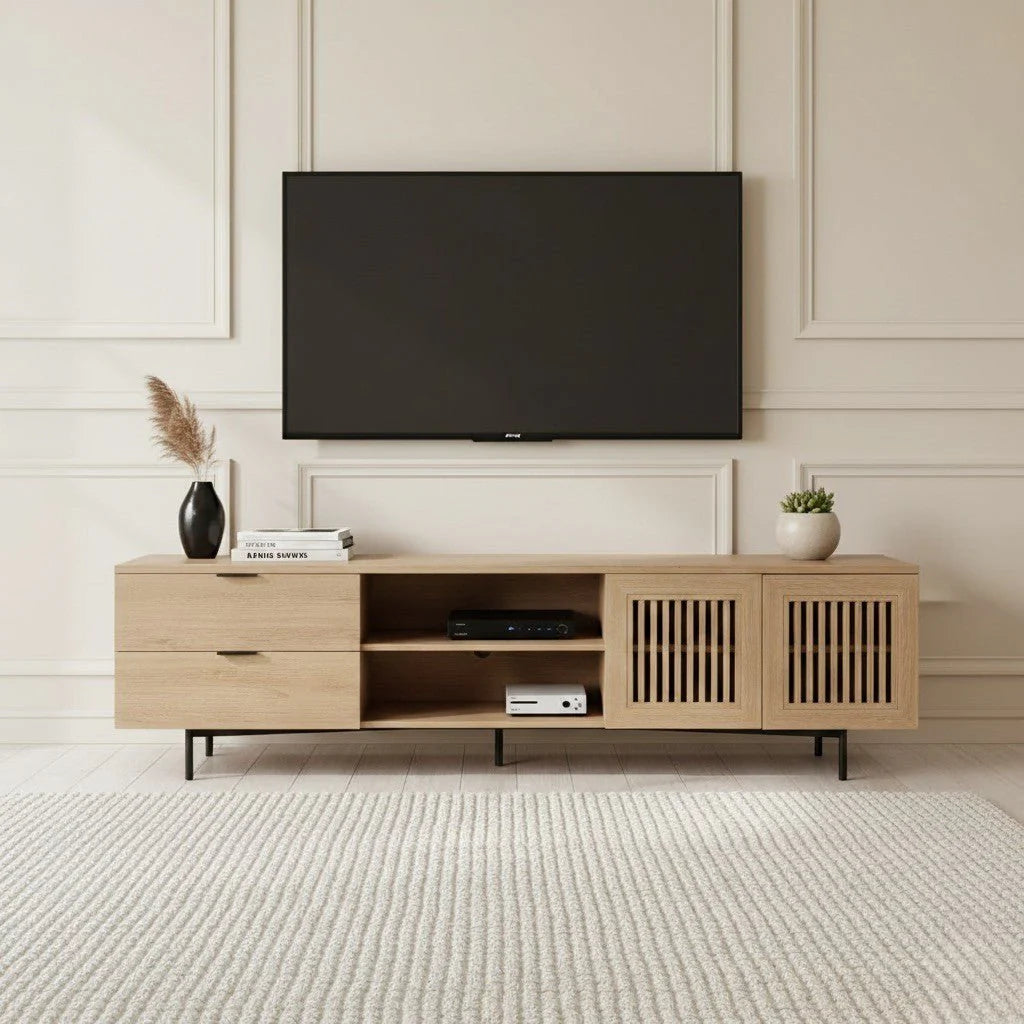 Kairo Tv Unit Oak 200cm