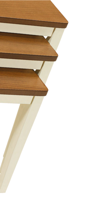 Briza wood nesting tables