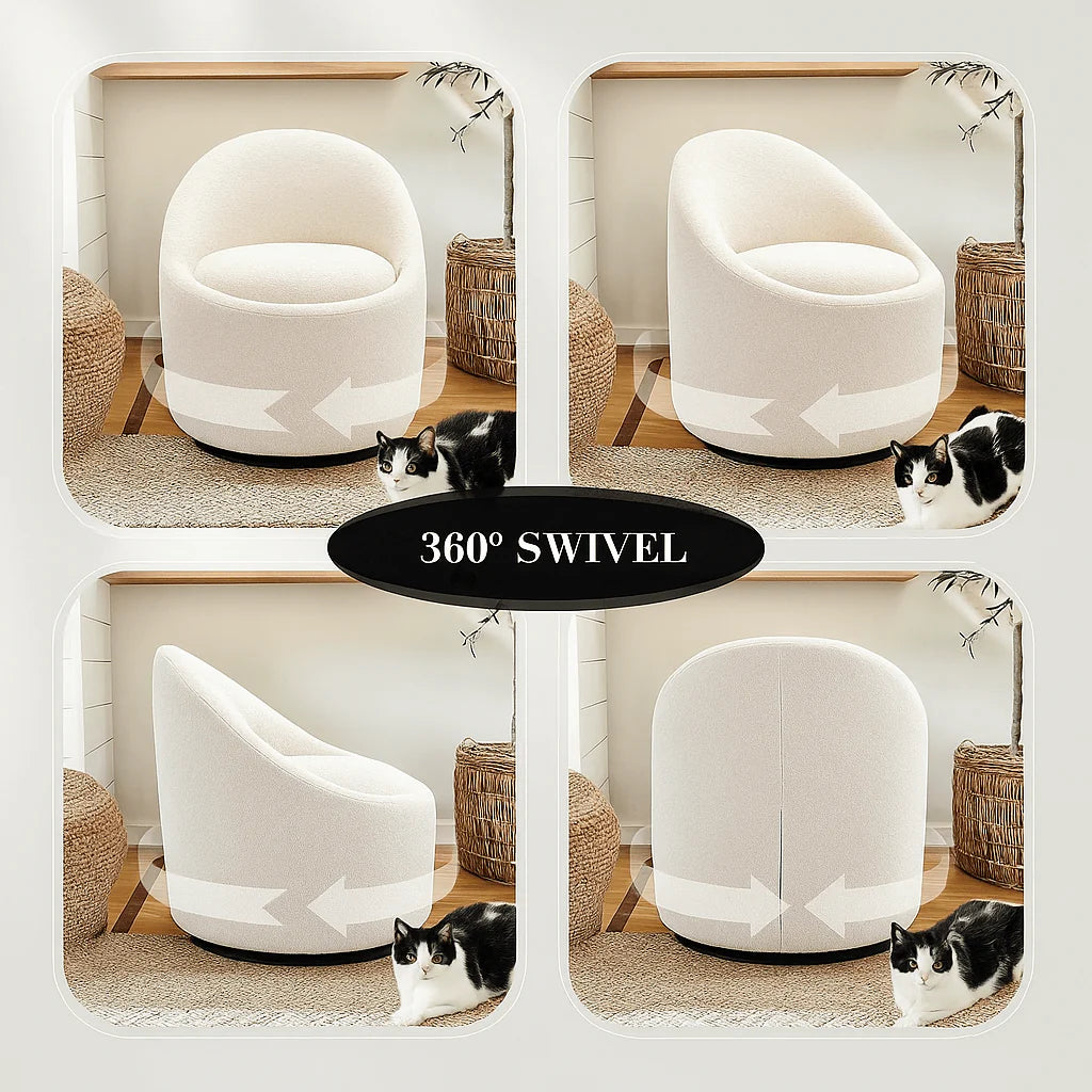 Bondi Swivel Accent Chair