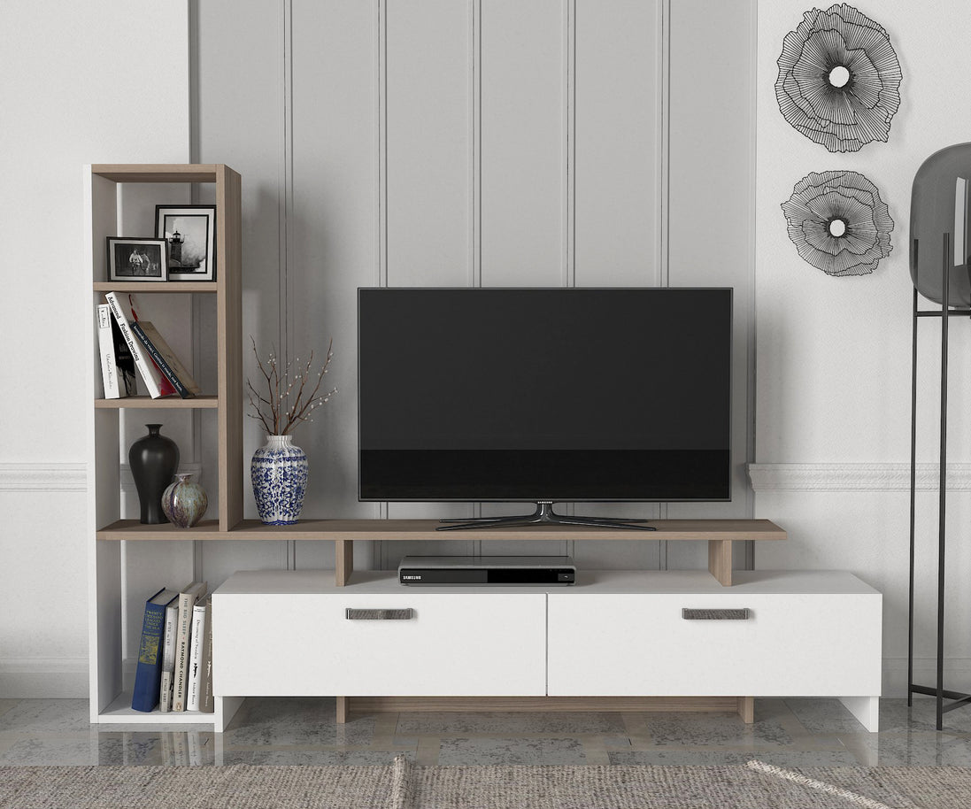 Siena TV Stand White