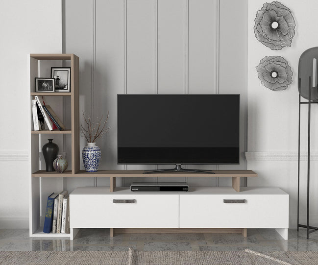 Siena TV Stand White