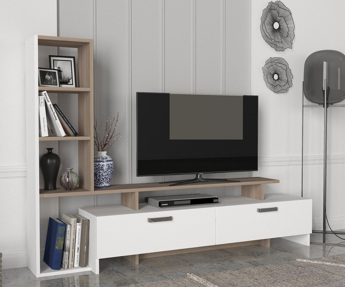 Siena TV Stand White
