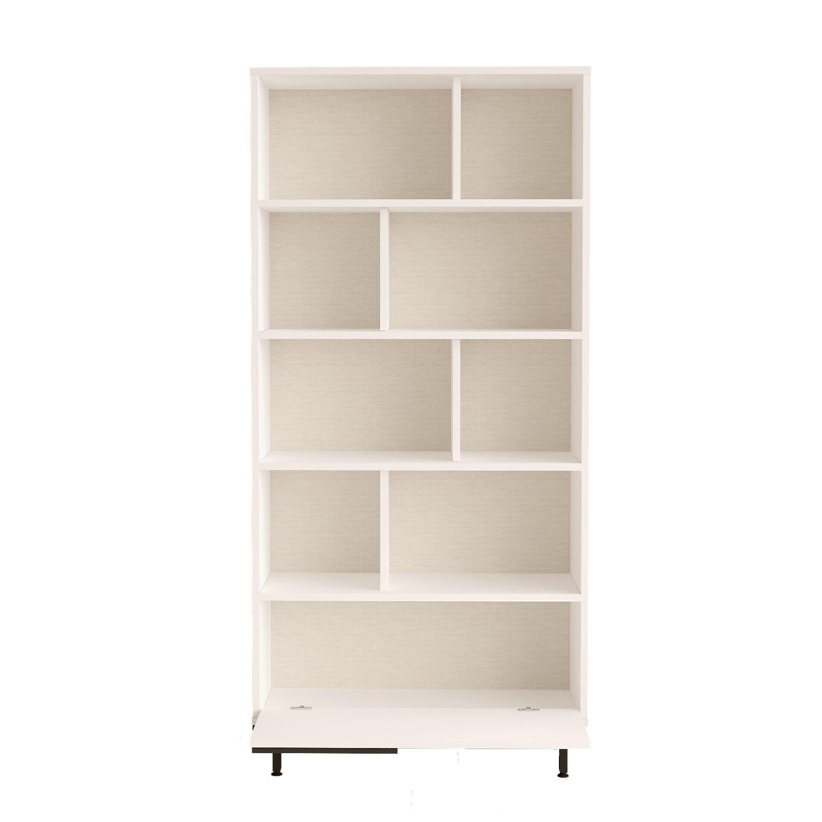 Frostveil BookShelf Storage Cabinet White