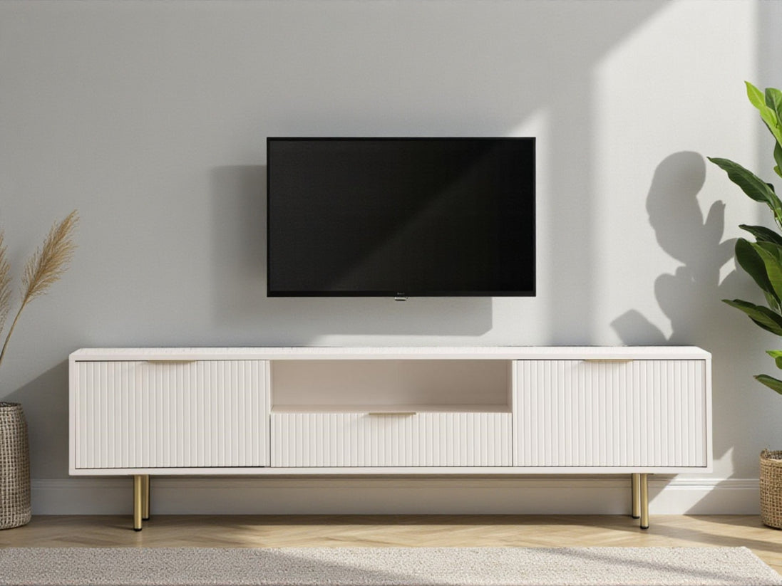 Canva Tv Unit Cream 200cm