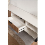 Canva Tv Unit Walnut 200cm
