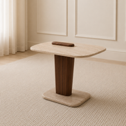 Craft Coffee Table Set Travertine