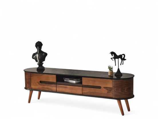 Delta Wooden Tv Unit 200cm