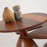 Dinna Walnut Coffee Table Set