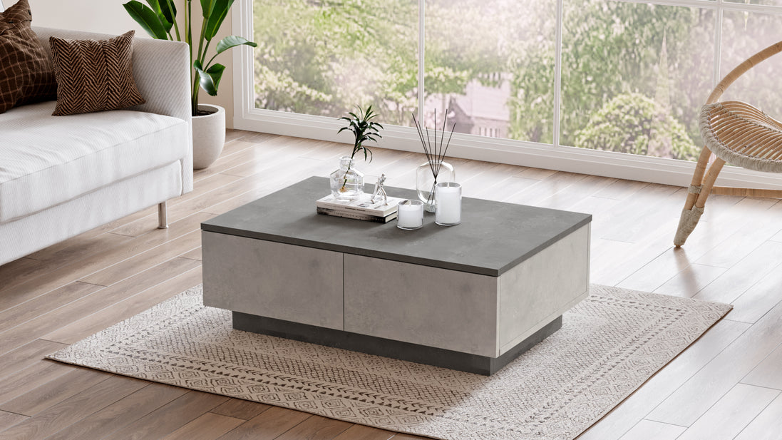 Teravista Coffee Table Concrete - Stone Finish