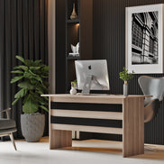 Valmere Office Desk Oak